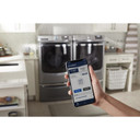 Maytag® Piédestal avec poignée chromée et tiroir de rangement - 15.5 po (39.37 cm) XHPC155XW