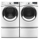Maytag® Piédestal avec poignée chromée et tiroir de rangement - 15.5 po (39.37 cm) XHPC155XW