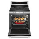 Maytag® Cuisinière au gaz avec convection véritable et préchauffage rapide - 30 po - 5.8 pi cu MGR8800FZ