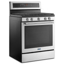 Maytag® Cuisinière au gaz avec convection véritable et préchauffage rapide - 30 po - 5.8 pi cu MGR8800FZ