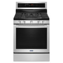 Maytag® Cuisinière au gaz avec convection véritable et préchauffage rapide - 30 po - 5.8 pi cu MGR8800FZ