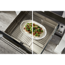 Tiroir-réchaud avec cuisson lente et fini printshield™ - 27 po KitchenAid® KOWT107EBS