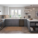 Kitchenaid® Lave-vaisselle avec troisième niveau 360° Max Jets™ et éclairage intérieur à DEL, 44 dBA KDPM804KPS