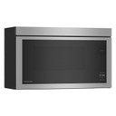 Kitchenaid® Four à micro-ondes à hotte intégrée encastré au design affleurant YKMMF330PPS