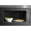 Four à micro-ondes à hotte intégrée au design encastré affleurant KitchenAid® YKMMF330PPS