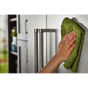 Réfrigérateur encastré côte à côte avec distributeur - 36 po - 20.8 pi cu KitchenAid® KBSD706MPS