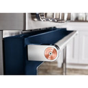 Cuisinière commerciale intelligente bicombustible KitchenAid®, 6 brûleurs, 36 po KFDC506JIB