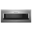 Four à micro-ondes à hotte intégrée à profil bas de 900 watts avec trousse de garniture étroite KitchenAid® YKMBT5011KS