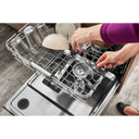 Lave-vaisselle à fini printshieldtm avec troisiéme panier freeflextm - 44 dba KitchenAid® KDTM404KBS