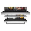 Kitchenaid® Réfrigérateur/congélateur sous le comptoir en acier inoxydable à double tiroir - 24 po KUDF204KSB