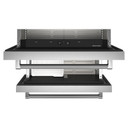 Kitchenaid® Réfrigérateur/congélateur sous le comptoir en acier inoxydable à double tiroir - 24 po KUDF204KSB