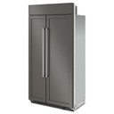Kitchenaid® Réfrigérateur encastré côte à côte prêt pour panneau de recouvrement - 42 po - 25.5 pi cu KBSN702MPA