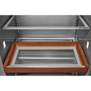 Réfrigérateur encastré côte à côte à portes pour panneau - 42 po - 25.5 pi cu KitchenAid® KBSN702MPA