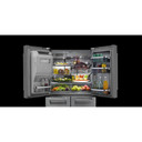 Kitchenaid® Réfrigérateur non encastré à portes multiples avec intérieur platine - 25.8 pi cu - 36 po KRMF706ESS