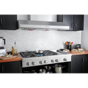 Hotte de cuisinière murale de style commercial à classe de moteur de 585 ou 1170 pi cu/min - 48 po KitchenAid® KVWC958KSS