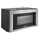 Four à micro-ondes à convection et hotte intégrée  avec mode de friture à air KitchenAid® YKMHC319LPS