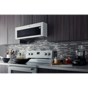 Four à micro-ondes à hotte intégrée et profil bas - 900 watts - 30 po KitchenAid® YKMLS311HWH