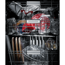 Lave-vaisselle à fini printshieldtm avec troisiéme panier freeflextm - 44 dba KitchenAid® KDTM604KBS