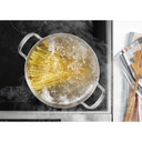 Kitchenaid® Cuisinière à induction et à convection coulissante de 30 pouces avec commandes frontales, 4 brûleurs et friture à air KSIS730PSS