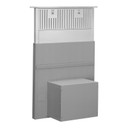 Kitchenaid® Système de ventilation escamotable à évacuation descendante de 30 po, 600 pi cu/min KXD4630YSS