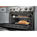 Cuisinière commerciale intelligente au gaz KitchenAid®, 4 brûleurs, 30 po KFGC500JBK