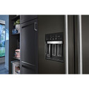 Kitchenaid® Réfrigérateur encastré côte à côte avec distributeur d'eau et de glaçons - 48 po - 29.4 pi cu KBSD708MBS