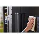 Kitchenaid® Réfrigérateur encastré côte à côte avec distributeur d'eau et de glaçons - 48 po - 29.4 pi cu KBSD708MBS