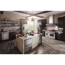 Kitchenaid® Réfrigérateur sous le comptoir en acier inoxydable à double tiroir - 24 po KUDR204KSB