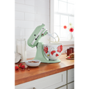 Bol en céramique de 5 pintes avec motifs de coquelicots KitchenAid® KSM2CB5PPY