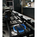 Table de cuisson au gaz avec 5 brûleurs et à plaque chauffante - 36 po KitchenAid® KCGS956ESS