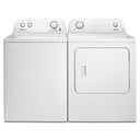 Amana® Sécheuse au gaz à chargement vertical de 6.5 pi cu avec contrôle de séchage automatique NGD4655EW