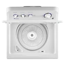 Amana® Laveuse à chargement vertical avec agitateur haute efficacité à double action, 4.4 pi3 NTW4519JW