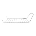 Grille de séchage pour sécheuse à vapeur W10864105 Grille de séchage pour sécheuse à vapeur W10864105