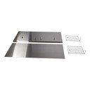 Trousse de dosseret pour hotte de cuisinière avec tablette en acier inoxydable - 48 po (121,9 cm) W10285449