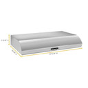 Hotte de cuisinière avec système d'installation FIT - 30 po UXT5230BDS