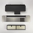 Trousse d’évent sans conduit pour cuisinière à évacuation descendante, acier inoxydable W10748976