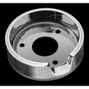 Boutons de cuisinière en chrome à base lumineuse, four W11317499