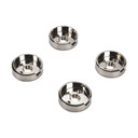 Boutons de cuisinière en chrome à base lumineuse, Surface/grille W11323062