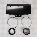 Trousse de ventilation pour cuisinière à évacuation descendante, noire W10620783