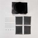 Trousse de recirculation d’air pour hotte de cuisinière sur îlot W11430922