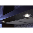 Whirlpool® Hotte de cuisinière contemporaine murale en acier inoxydable noir - 36 po WVW53UC6HV