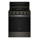 Whirlpool® Cuisinière au gaz intelligente de 30 pouces avec technologie de cuisson à air, auto-nettoyage/netoyage à la vapeur, préchauffage rapide avec capacité de 5.3 pi cu WFGS7530RV