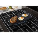 Whirlpool® Cuisinière au gaz intelligente de 30 pouces avec technologie de cuisson à air, auto-nettoyage/netoyage à la vapeur, préchauffage rapide avec capacité de 5.3 pi cu WFGS7530RV