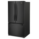 Whirlpool® Réfrigérateur à portes françaises, profondeur de comptoir et congélateur inférieur - 36po - 20picu WRFC2036RB
