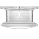 Whirlpool® Réfrigérateur à portes françaises et congélateur inférieur - 36po - 25picu WRMF3636RW