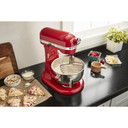 Accessoire-batteur à pâtisserie en acier inoxydable pour batteurs sur socle à bol relevable KitchenAid® KSMPB7SS