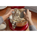 Accessoire-batteur à pâtisserie en acier inoxydable pour batteurs sur socle à bol relevable KitchenAid® KSMPB7SS