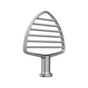 Accessoire-batteur à pâtisserie en acier inoxydable pour batteurs sur socle à bol relevable KitchenAid® KSMPB7SS