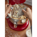 Accessoire-batteur à pâtisserie en acier inoxydable pour batteurs sur socle à bol relevable KitchenAid® KSMPB7SS