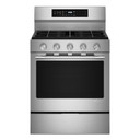 Kitchenaid® Cuisinière au gaz non encastrée intelligente avec modes de cuisson à convection - 5 pi cu KFGS530SPS